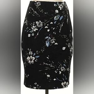 WHBM Floral Pencil Skirt